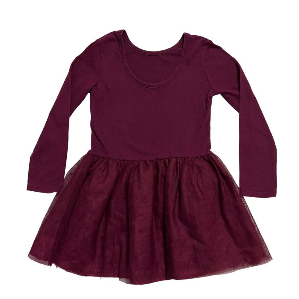 Old Navy 4T Maroon Tutu Dress - Picture 2 of 5